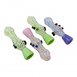 3.5" Slyme Joint Fat Chillums (Pack of 4) - [ZD136]