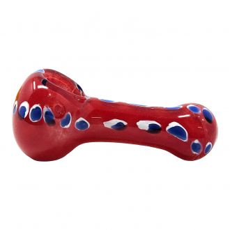 4" Frit & Dot Art Hand Pipe (Pack of 2) - [ZD161]