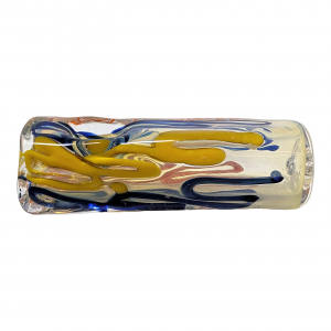 3" Silver Fumed Rectangular Hand Pipe (Pack of 6) - [ZD164]