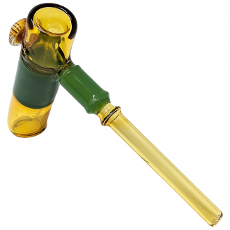 7" Two Tone Bubbler Hand Pipe (Pack of 2) - [ZD209]