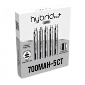 Hybrid Pen Plus - 700mAh Adjustable Voltage Battery - (Display of 5)