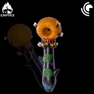 Empire Glassworks - Beehive Spoon Pipe - Large [1151]*
