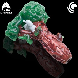 Empire Glassworks - Squirrel's Nest Dry Pipe [1941]*