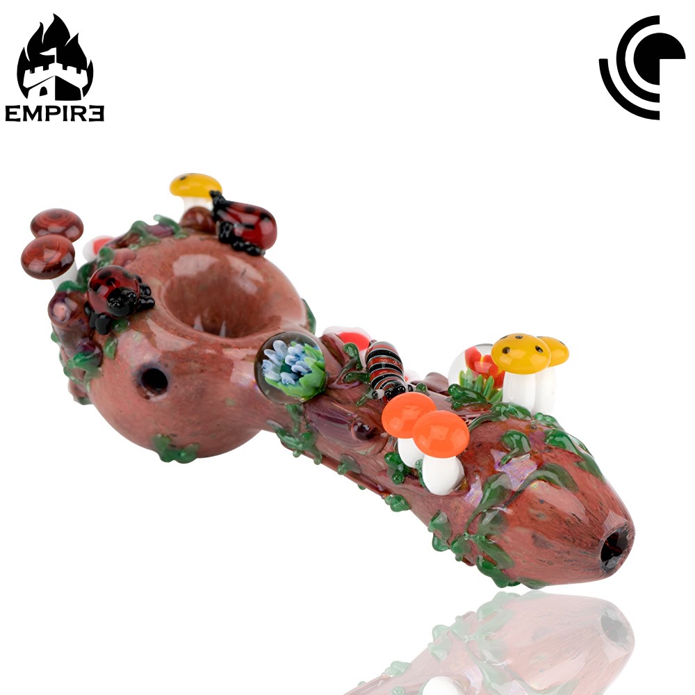 Empire Glassworks - Honey Pot Glass Spoon Pipe