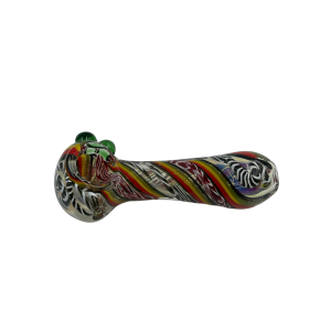 4" Heavy Art Rasta & Latachino Rod Work Hand Pipe (Pack of 2) [APHAN0003] 