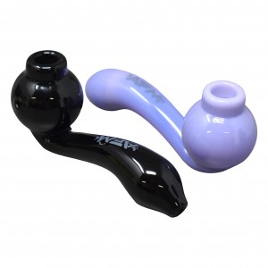 5.5" AFM Iris Glass Screen Hand Pipe (10CT Display)