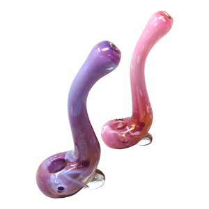 6" Shoe Style Slyme Art Sherlock Hand Pipe (Pack Of 2) [DJ463]