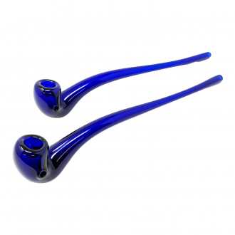 11" Color Tube Sherlock Hand Pipe (Pack Of 2) [DJ513]