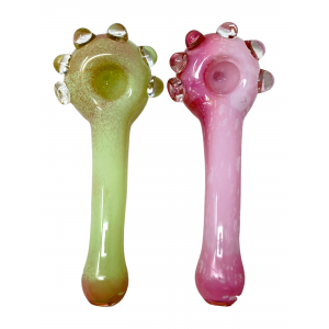 6.5" Assorted Sherlock Style Slyme Art Hand Pipe (Pack Of 2)