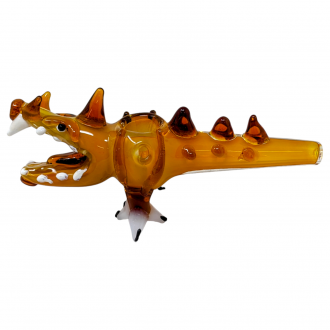 6" Jurassic Juggernaut Spiked Hand Pipe [DJ637]