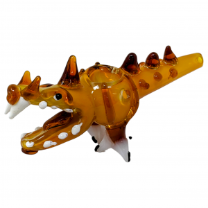 6" Jurassic Juggernaut Spiked Hand Pipe [DJ637]