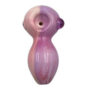 3.5" Fat Body Double Color Hand Pipe [DJ495]