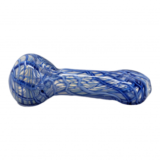 4" Double Line Checkers Art Hand Pipe (Pack of 2) - [GWST0071]