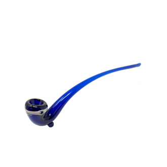 16" Blue Tube Gandalf Sherlock Hand Pipe [HMG17] 