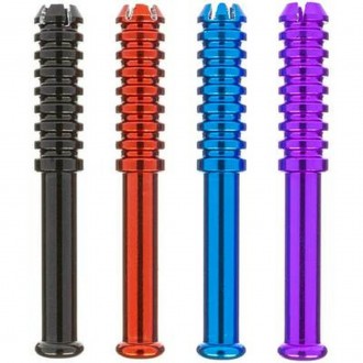 Large Metal Bat Anodized Color With Teeth 100-Pack [LAC0001]