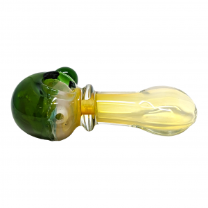 4" Heavy Gold Fumed Single Rim Hand Pipe (Pack of 2) [RKB52]