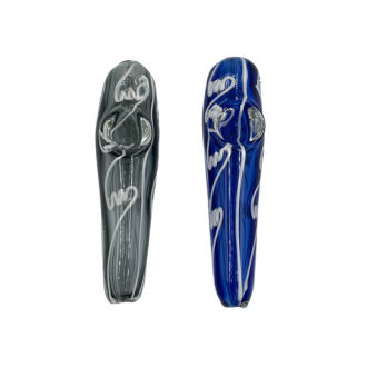 4" Embroidary Art Hand Pipe (Pack of 2) [SDK428]