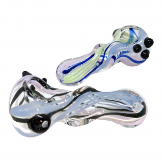 3.5" Slyme Color Hand Pipe(Pack Of 2) [SG2979]