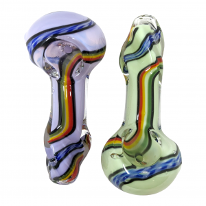 3.5" Slyme Tube Hand Pipe (Pack of 2) [SG3084]