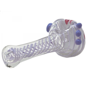 5" Honeycomb Slyme Color Hand Pipe [SG3298]