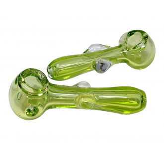 3.5" Lime Slyme Hand Pipe (Pack Of 2) [SG3300]