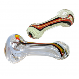 3.5" Slyme Rod Rasta Hand Pipe (Pack of 2) [SG458]