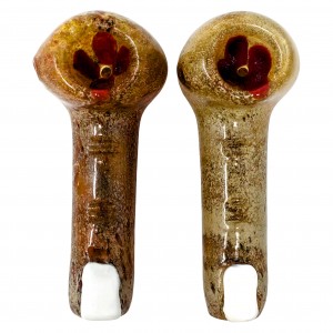 4" Finger-Fab Glass Hand Pipes - 2Pk [STJ123]