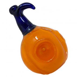 4.5" EnigmaGourd Pumpkin Shape Hand Pipe - [STJ140]