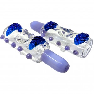 4.5" FolliArt Multi Marble Hand Pipe - 2Ct [ZD282]