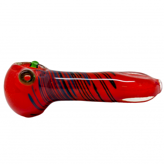 4" Frit Art Swirlsational Hand Pipe - 2Ct [ZD283]