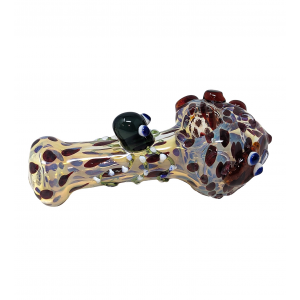 5" Dot Art Octopus Hand Pipe [ZN29]