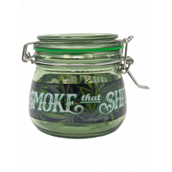 Airtight Glass Weed Storage Jar  Smoke That Shit - Pulsar Vaporizers