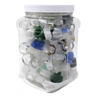 14mm Assorted Colors Bowl - (Jar of 50) - [FBOWL50JAR]