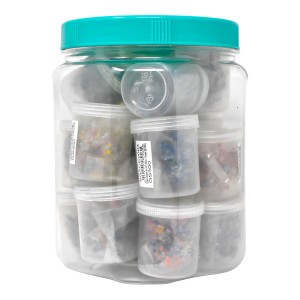 Glass Screens-Flower 200ct - 18 JAR