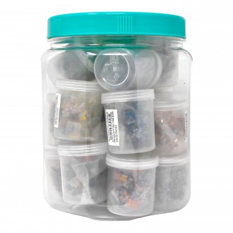 Glass Screens-Flower 200ct - 18 JAR