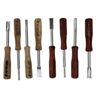 HPD - High Point Dabbers Rosewood & Light Wood Assorted Styles - 21ct Jar [HPD21JAR]