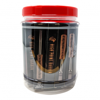 HPD - High Point Dabbers Rosewood & Light Wood Assorted Styles - 21ct Jar [HPD21JAR]