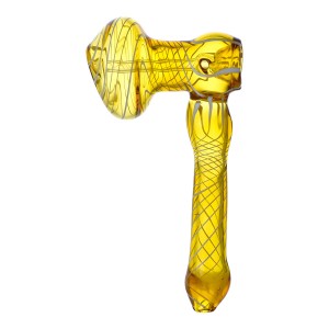 6" Assorted Color Hammer Bubbler Hand Pipe - 15Ct JAR