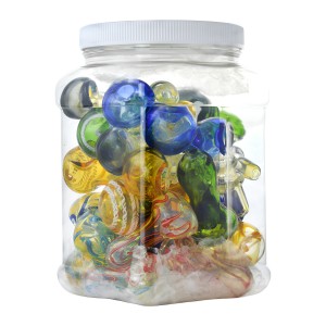 2.5" Good Quality Hand Pipe Jar - (Display of 28) [JAR25HP28]