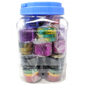 55MM Assorted Colors/Design 4 Part Grinder 25ct [JARG5525]