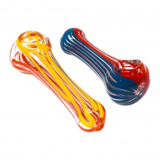 4" Assorted Design Basic Hand Pipe - 30Ct 