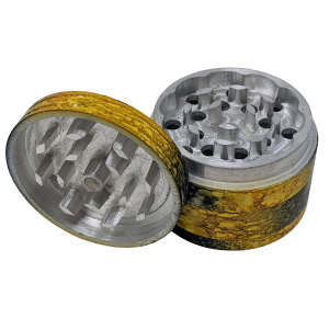 50mm Assorted Metal 4-Part Grinders - Jar of 32 [JIG50JAR32]