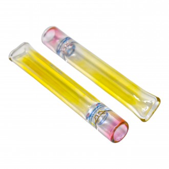 Gold Fumed Pencil One Hitter Hand Pipe - 50ct Jar