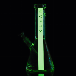 KLEAN - 9mm Beaker Bong - Glow In The Dark