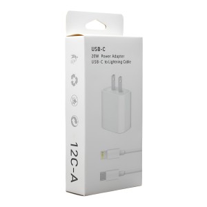 USB-C 20w Power Adapter USB-C to Lightning Cable