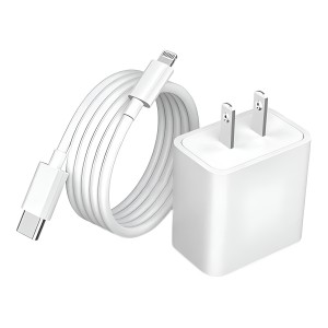 USB-C 20w Power Adapter USB-C to Lightning Cable