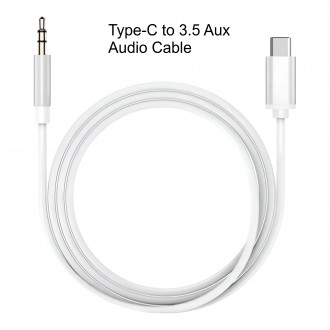 Type-C to 3.5 Aux Audio Cable