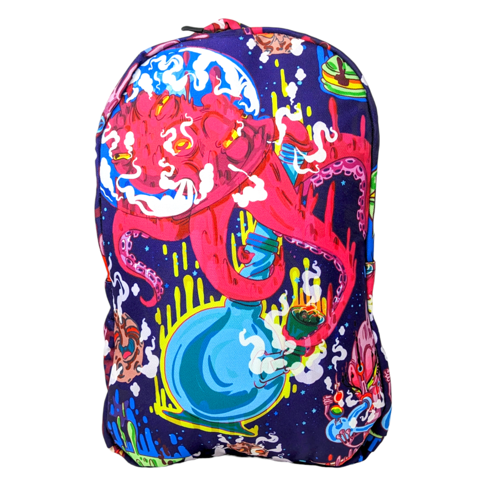 Jungle Hive Sublimation Travel Backpack