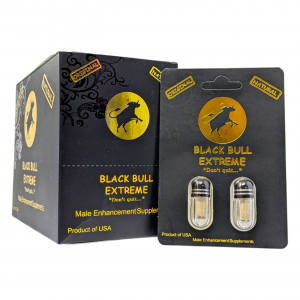 Black Bull Extreme Male Enhancement Supplements (2PK/20CT Display)