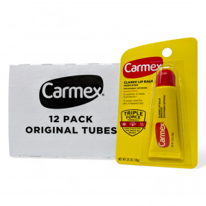 Carmex Classic Lip Balm Tube - 12ct Display